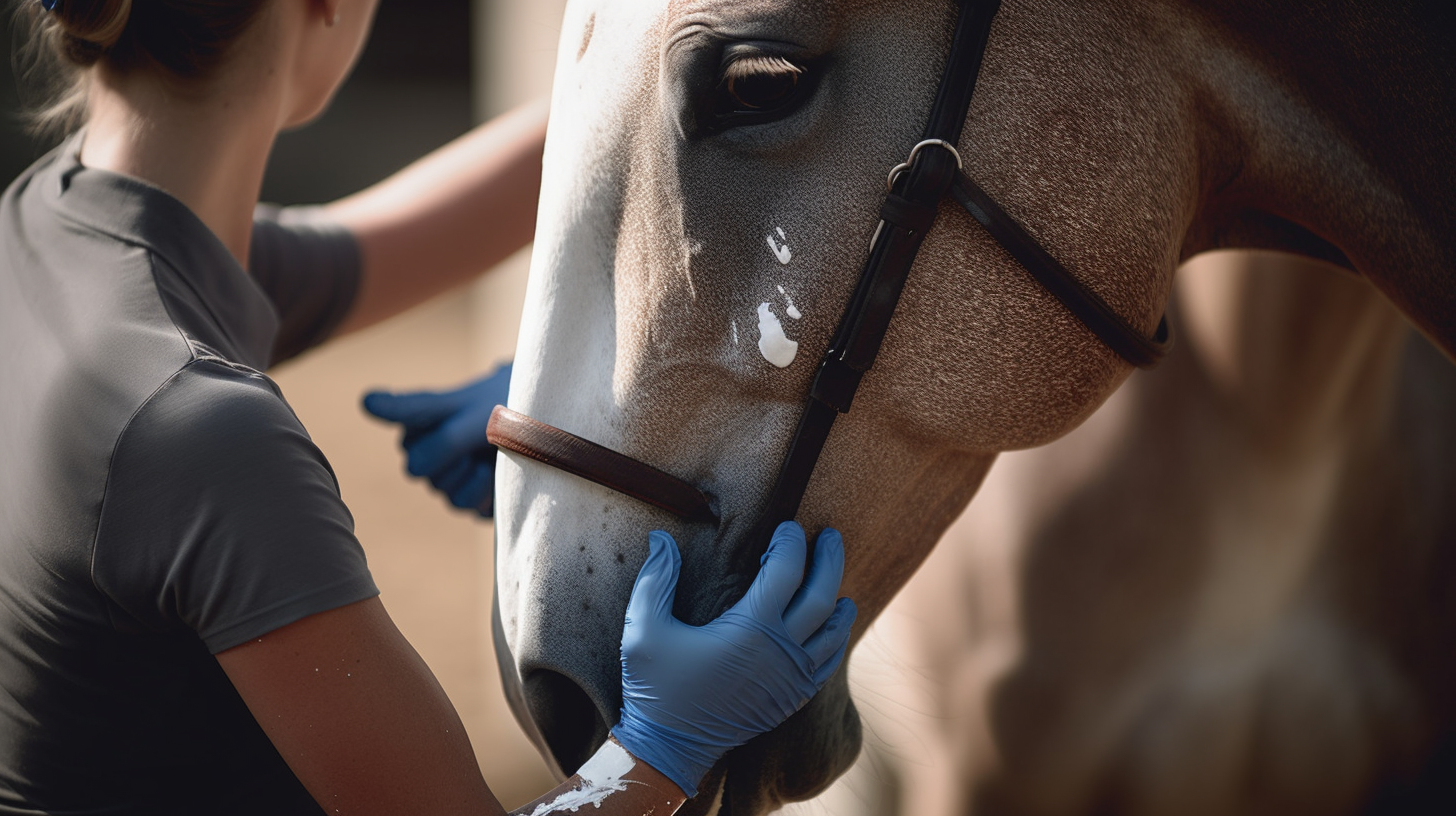 Comment utiliser les produits Animaderm pour traiter la dermite estivale chez les chevaux