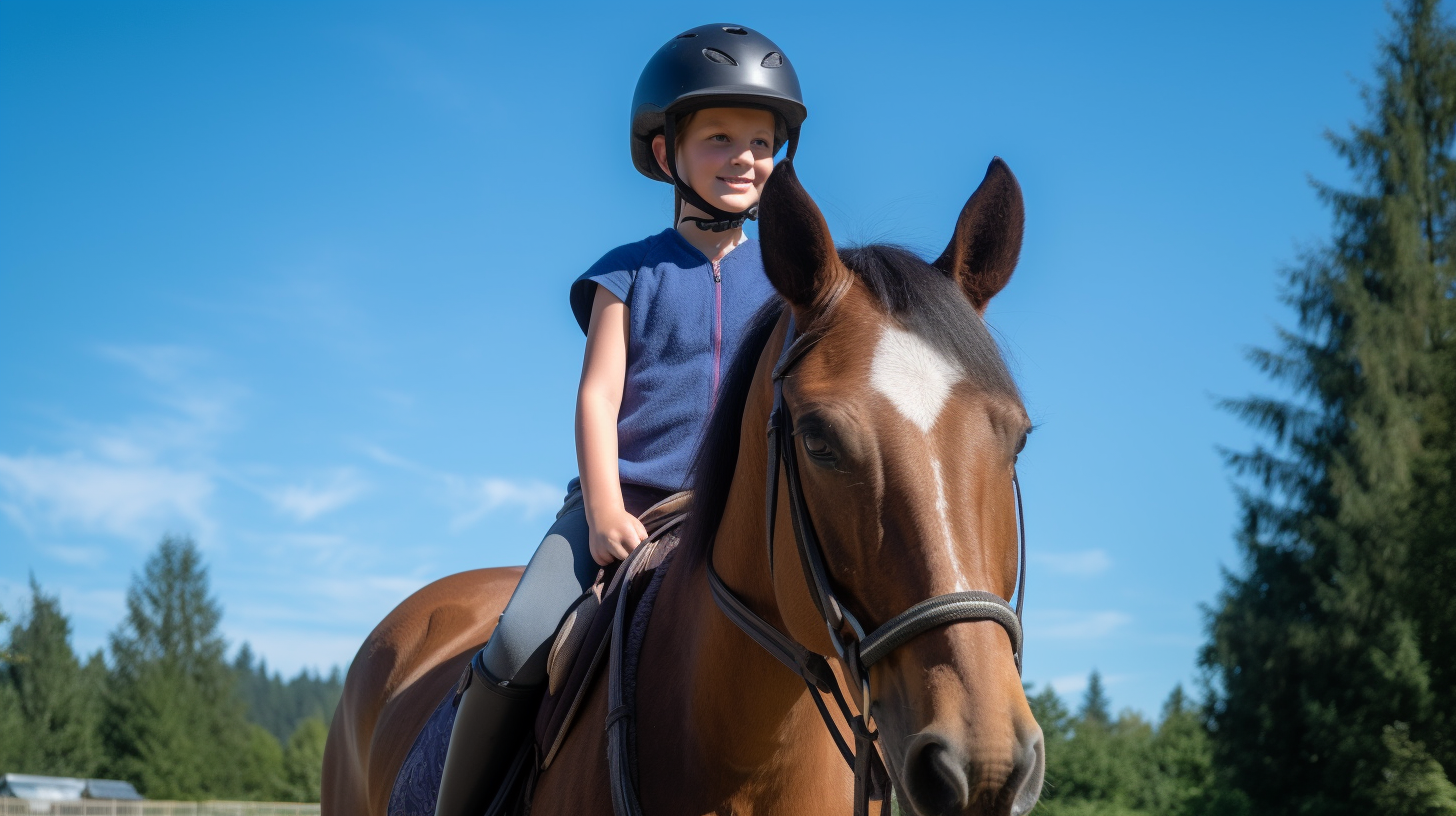 Quels équipements équestres Red Horse sont recommandés pour les jeunes cavaliers débutants