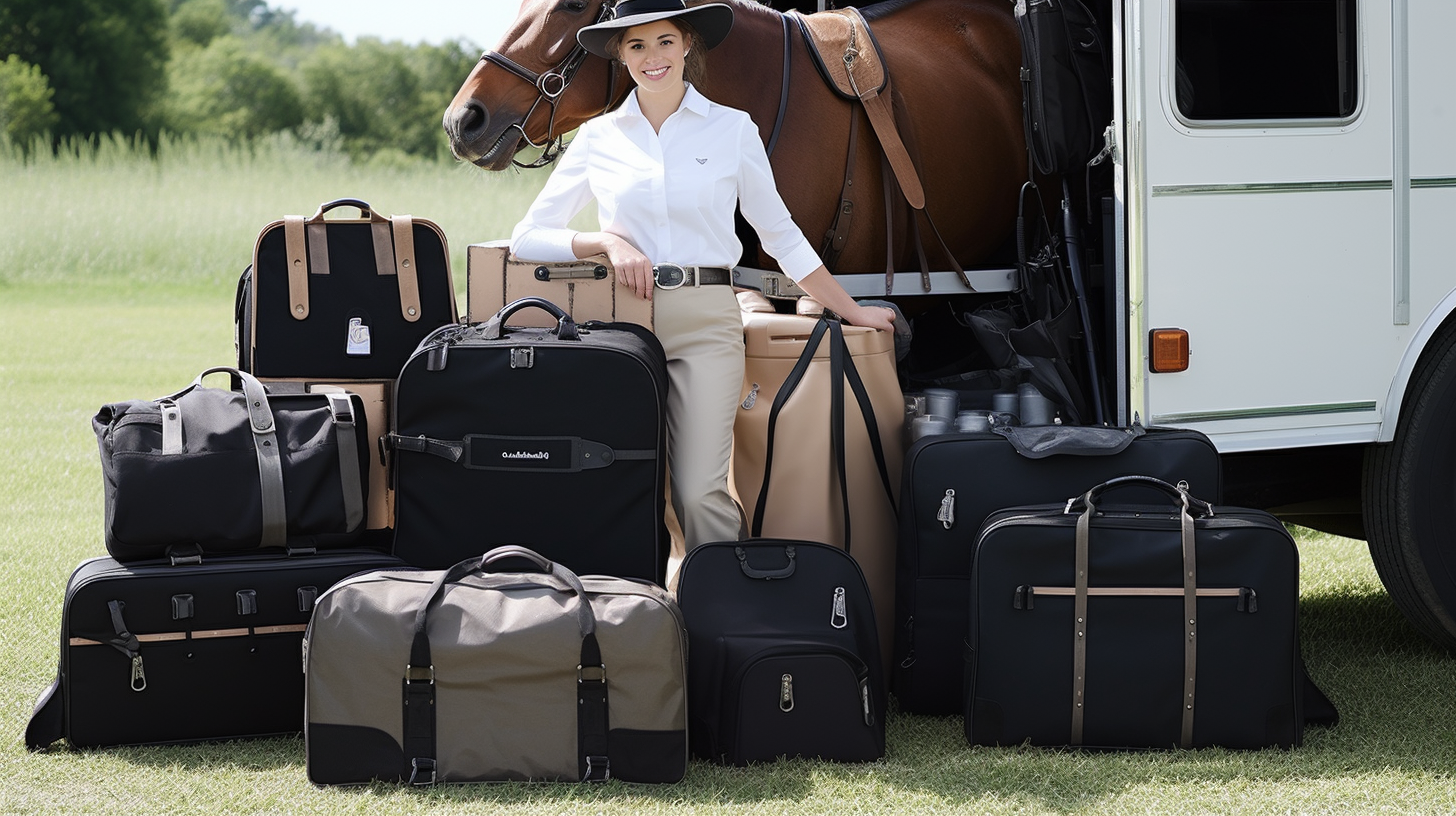 Quels sont les sacs et accessoires de voyage Horse and Travel indispensables pour les compétitions équestres