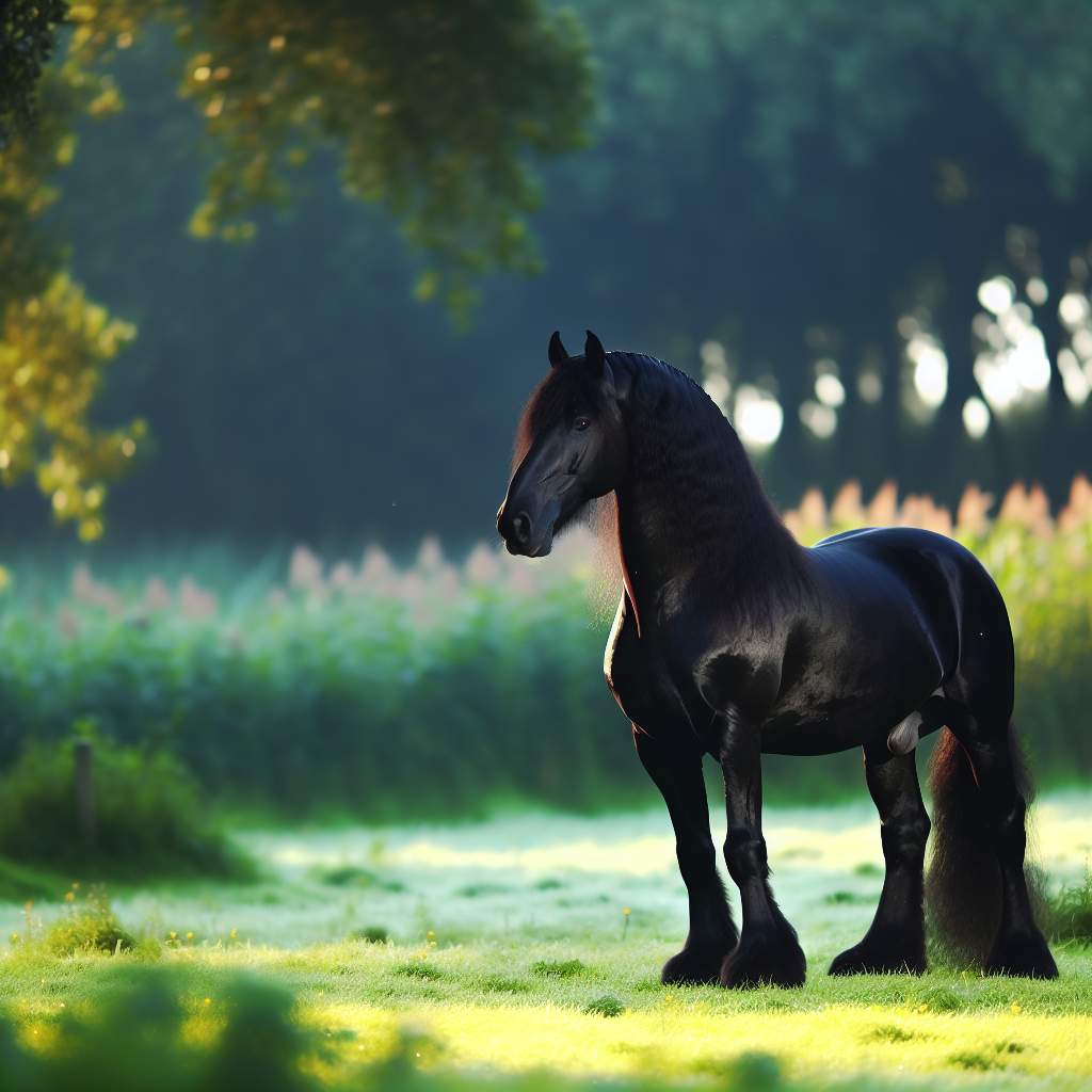 Maximisez la vente de votre cheval Frison