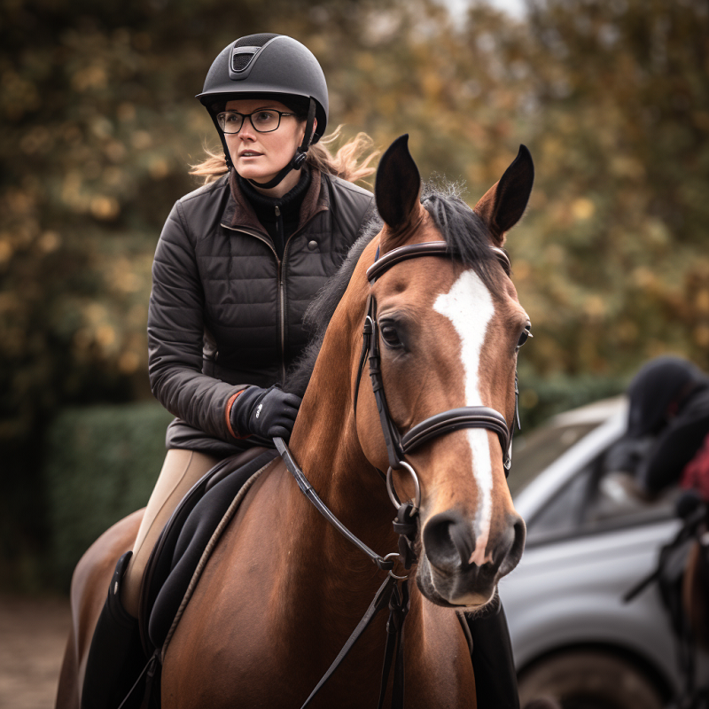 moniteur equitation eleve cavalier