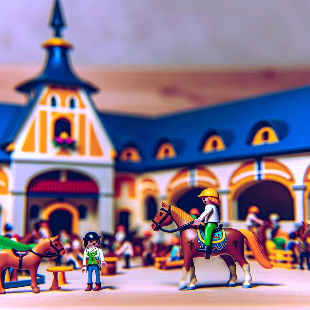 Centre équestre Playmobil: aventure éducative !